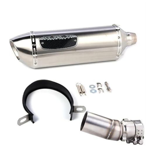 Tuyaux d'échappement moto CFMOTO 450SR 2022 2023 en acier inoxydable modifié