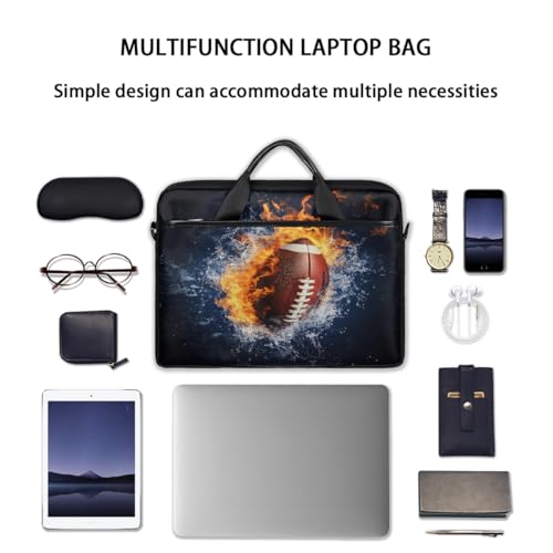 Bolsa para laptop 15 pulgadas Fire Water estilo americano miniatura 7