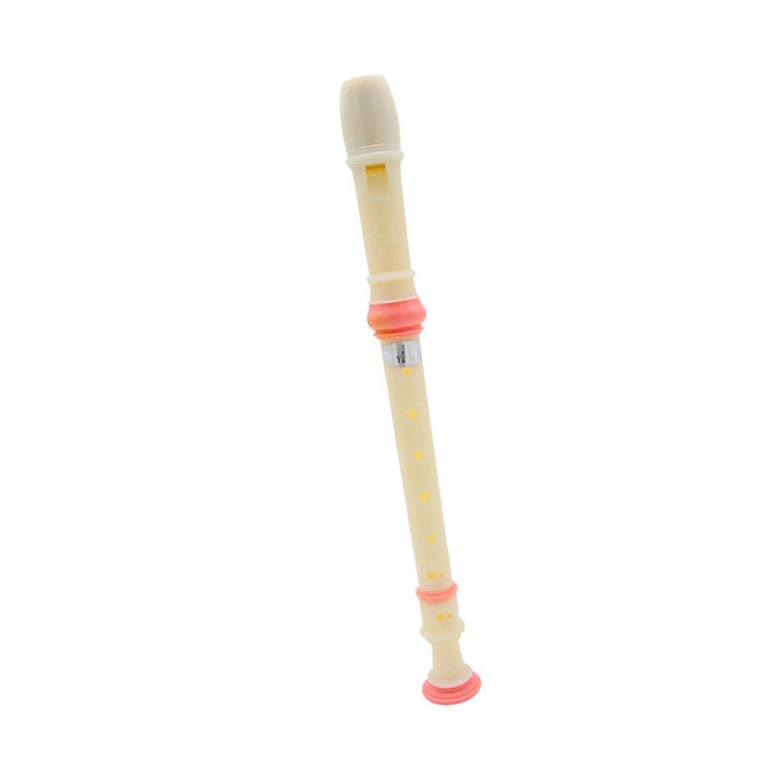 Flauta Dulce Soprano De 8 Agujeros En Clave C (digitación Alemana) Rosa | Instrumento Apto Para Principiantes Para Adultos Flauta Dulce Musical