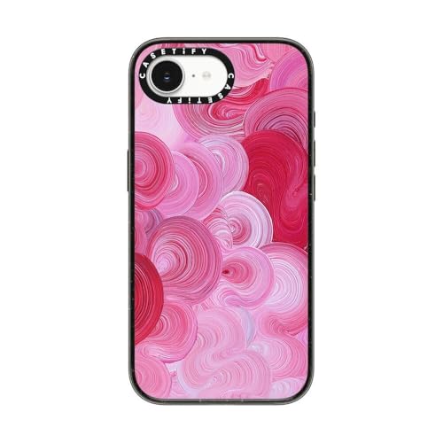 Coque iPhone 16e CASETiFY antichoc premium transparente noire