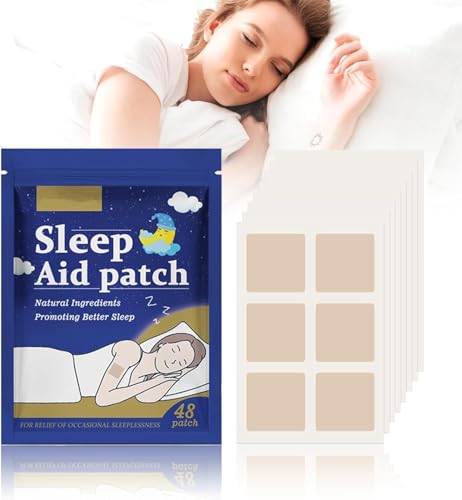 Recopilación de Ayuda para dormir los mejores 5. 46 48 Piezas Sleep Patches, Parches para Dormir, Parches de Sueño Totalmente Naturales, La Fatiga Corporal Y La Ansiedad, Parche Para Ayudar A Dormir, Parche Para El Cuidado Del...