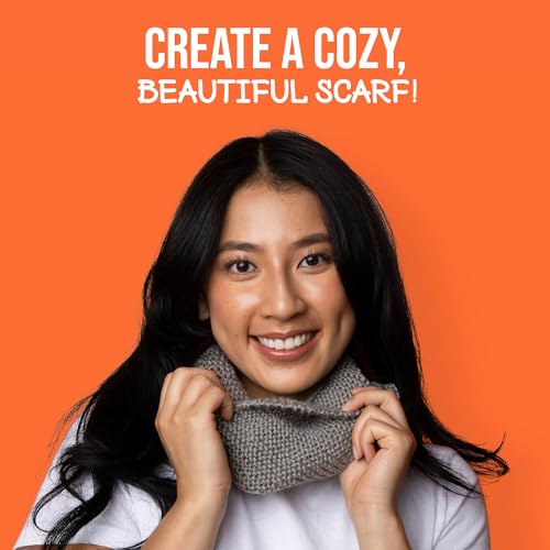 Creative Nation Kit de tricô para adultos iniciantes – Kit completo de tricô com folheto de instruçõ