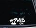 I'm on Island Time - 7" x 3" die cut vinyl decal for windows, cars, trucks, tool boxes, laptops, MacBook - virtually any hard, smooth surface