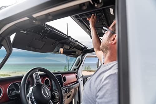 Rugged Ridge Voyager Soft Top for Jeep Gladiator JT | Tinted Windows | 13595.14 | Fits 2020-2025 Jeep Gladiator JT - Thumbnail 7