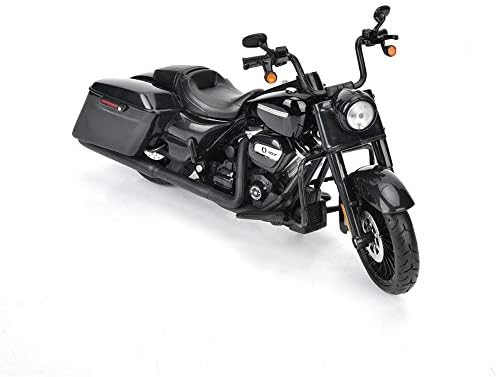 Motorcycle Model for 2017 Harley Davidson Road King Special Edition,1:12 Simulation Miniature Alloy Motorbike Model Toy Gift Collection Decoration