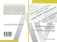 Ein biblisches Testament ohne Notar? 3639729498 Book Cover