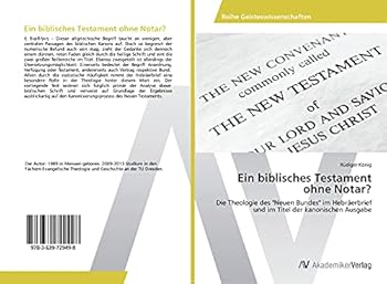 Paperback Ein biblisches Testament ohne Notar? [German] Book