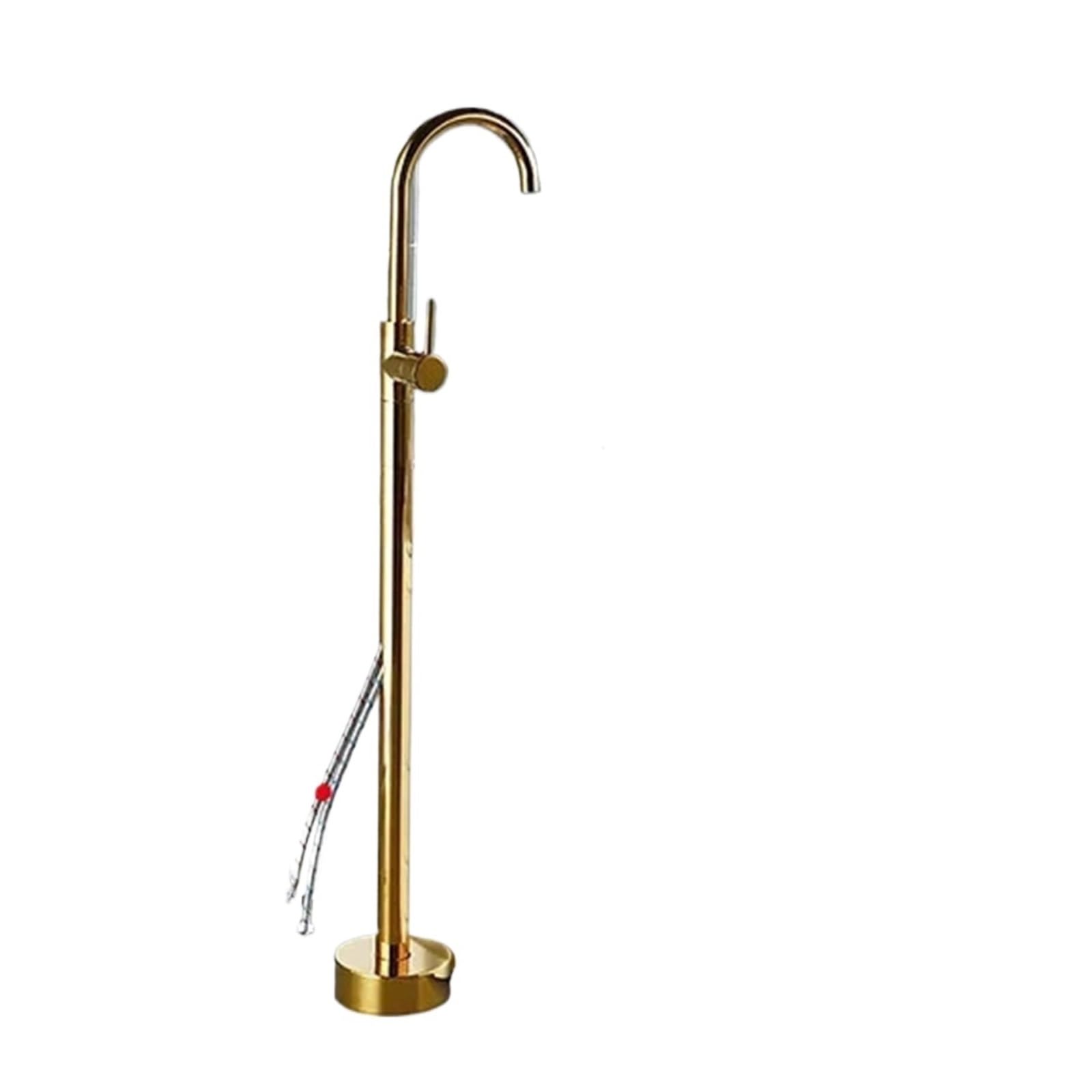 Psnklmm Color03 Brass Bathtub Faucet Swive Spout Tub Mixer Tap With Handshower Bath Shower Floor Standing Antique Bronze