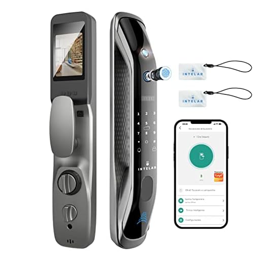 Fechadura Digital,Barra de interferência Wi-Fi inteligente,Teclado Eletrônico, Entrada com Chave, Bloqueio Automático, Senha Anti-espionagem