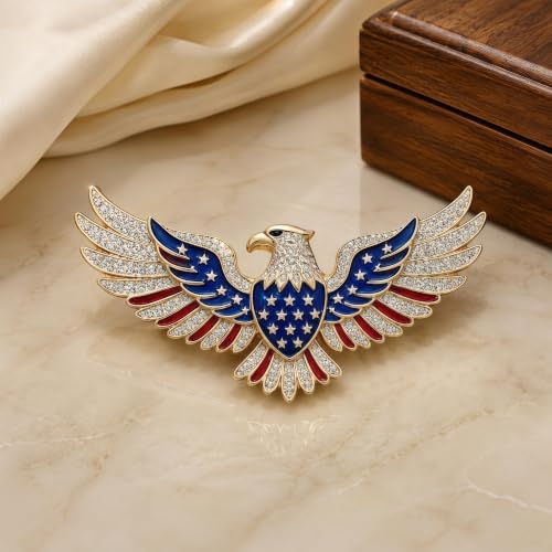 Image of Cameo Brooch Vintage Silver Tone Lady Portrait Brooch Pins for Women Victorian Jewelry Crystal Rhinestone Brooches for Hat Scarf Collar Lapel Handbags Shawls for Christmas