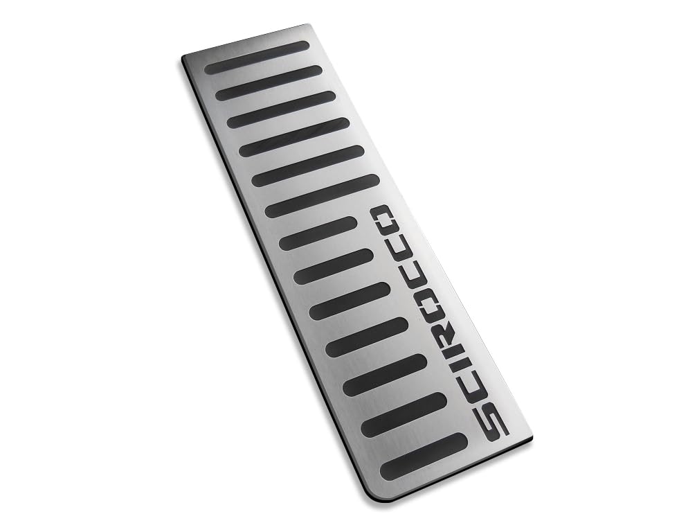 Reposapiés de acero para VW.SCIROCCO 3 III (2008+) | 1 pieza Inox SCIROCCO Accesorios Tuning