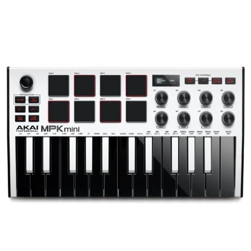 Image of Akai MPK MINI MK3 Compact Midi Keyboard and Pad MIDI Controller