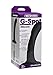 Doc Johnson Vac-U-Lock - G-Spot - Silicone Dildo - 6.5 in. Long and 1.5 in. Wide - F-Machine, O-Ring Harness, and Vac-U-Lock Harness Compatible Silicone Dildo - for Adults Only, Black
