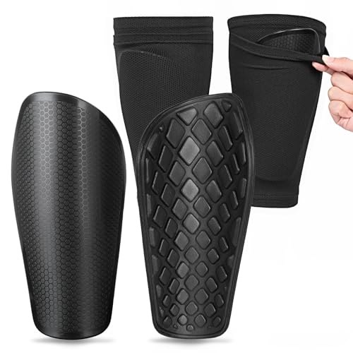 AiQInu Schienbeinschoner Kinder Fussball mit schützenden...