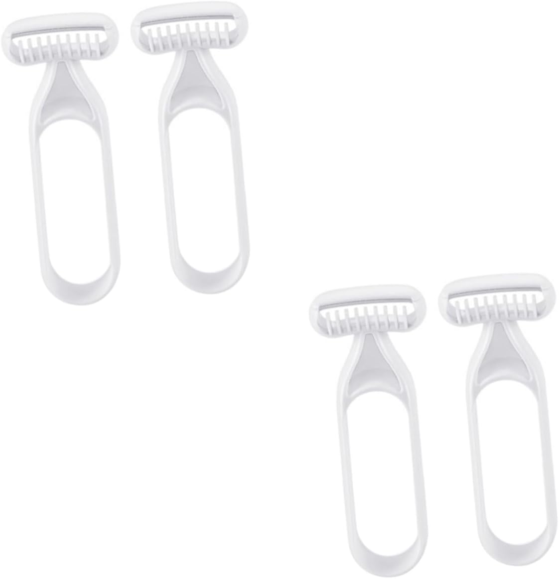4pcs Body Hair Trimmers for Women Manual Armpit Leg and Portable Precise Cutting Edges for Travel and Everyday Use