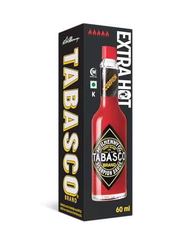 TABASCO® Scorpion Sauce (60ml) La salsa más picante disponible de Tabasco. Para los amantes del picante y de las aventuras esta es vuestra compra!