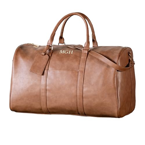 The Man Registry Brown Duffel