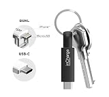inCharge All in One 3 in 1 Charging Cable - Ultra Portable Charging/Sync Keychain Cable Compatible w