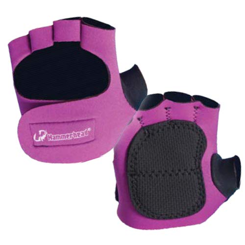 Luva de Musculação Feminina Pink Hammerhead Academia Treino (PP)