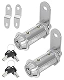 Trampgik Wohnmobil-Aufbewahrungsschl&ouml;sser, 3,8 cm Camper-Fach, T&uuml;rschl&ouml;sser mit Schl&uuml;sseln, f&uuml;r Wohnmobil, Reiseanh&auml;nger, Schubladenschrank, Werkzeugwagen, 3,8 cm, 2 Schl&ouml;sser mit 4 gleichschlie&szlig;enden