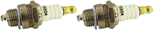 Paquete de 2 bujías de repuesto L7TC para Tecumseh TC300 para Oregon 77-307-1 773071 77 307 1 para Champion CJ6Y RCJ6Y CY7Y RCJ7Y para modelos NGK