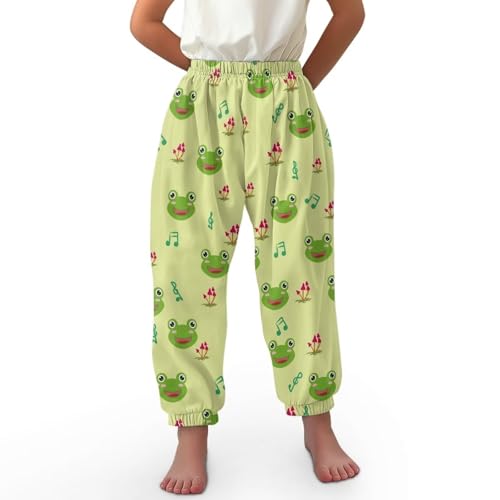 Girls Harem Pants Unisex Kids Casual Loose Bloomers Sweat Pants Athletic Sports Tennis Activewear Trousers