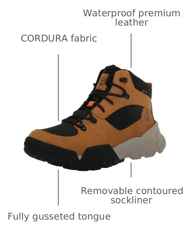 Image of Timberland Motion Scramble Mid Lace Up Waterproof