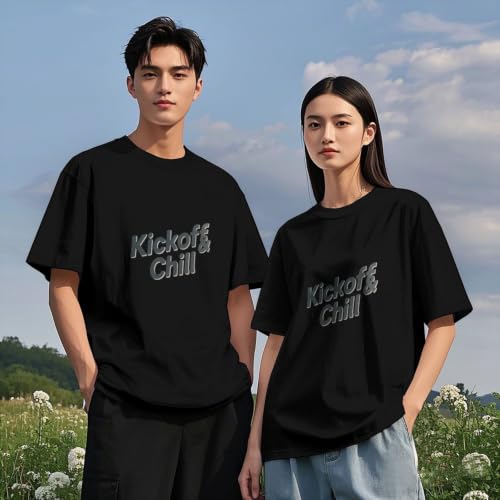 T-shirt manches courtes Slant Kickoff & Chill coton épais 230g - 6