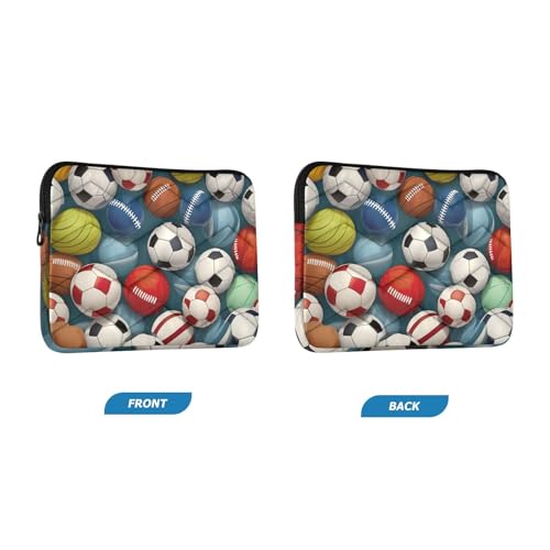 Funda para laptop 13-14 pulgadas con tela impermeable y protección acolchada miniatura 2