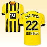 PUMA BVB Heimtrikot Kinder Saison 2022/23, Größe:152, Spielername:Bellingham