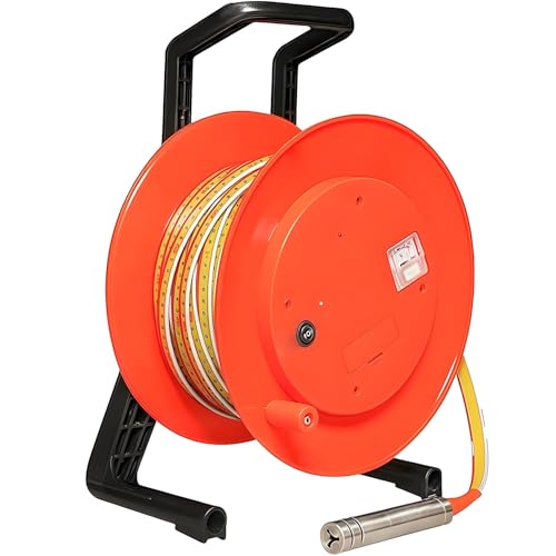 Sonde de niveau d'eau de 0,99 pouce avec ruban en acier de 10 m