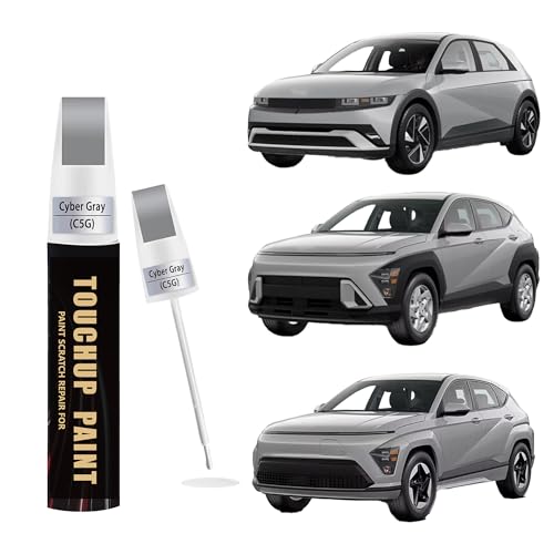 Car Paint Touch Up Pen Compatible with Hyundai Cyber Gray(C5G),