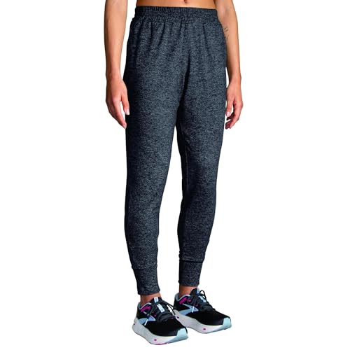 Joggers Brooks Luxe pantalon de jogging noir chiné femme 2XL