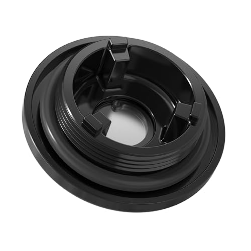 Tapa de tornillo de drenaje de aceite negra para reparar pérdidas en cárter Yamaha 7