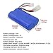 sea jump 2PCS 7.4V 1500mAh Lithium Battery for feilun FT009 UDI009 UDI902 UDI002 AA102 Remote Control Boat Spare Parts High Speed Speedboat Battery