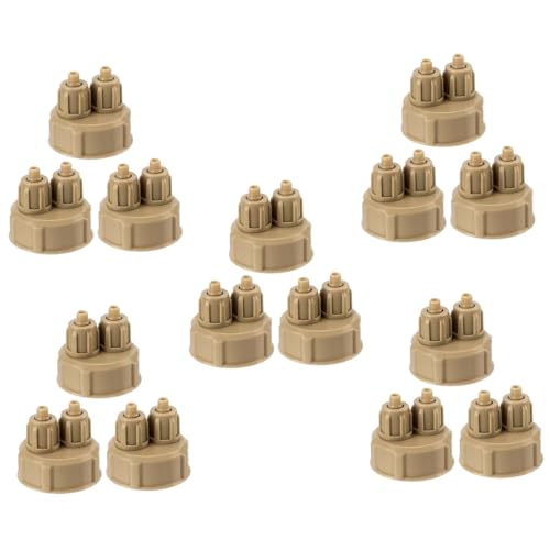 BUGUUYO 5セット ポータブル Co2 ジェネレーター 水槽用 Abs 素材 Co2 リアクター Co2 ジェネレーター 3個*5