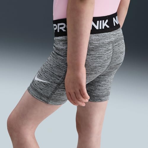 Nike Dri-FIT Pro Toddler Shorts (Carbon Heather)3