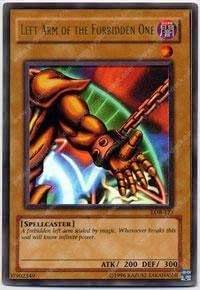 Yu-Gi-Oh! - Left Arm of The Forbidden One (LOB-123) - Legend of Blue Eyes White Dragon - 1st Edition - Ultra Rare