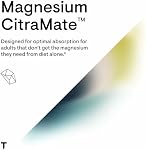 Thorne Magnesium Citramate - Magnésium avec Citrate-Malate pour soutenir la production d'énergie, le cœur et la fonction pulmonaire, et le métabolisme du sucre et des glucides - 90 Capsules - 90 Services