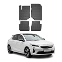 OMAC Fußmatten für Opel Corsa F 2019-2026 TPE 4X Schwarz