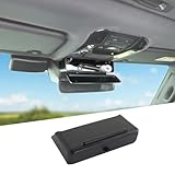 Fgtagtal Inner Rearview Mirror Storage Box Compatible with Toyota Land Cruiser 250 Prado J250 LC250 2024 2025, ABS Central Control Storage Box Container Interior Accessories