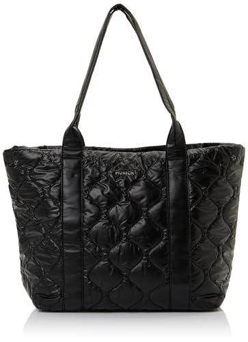 Cabas Munich Cover Fw25 Shopper C/Black idéal pour le travail et les sorties