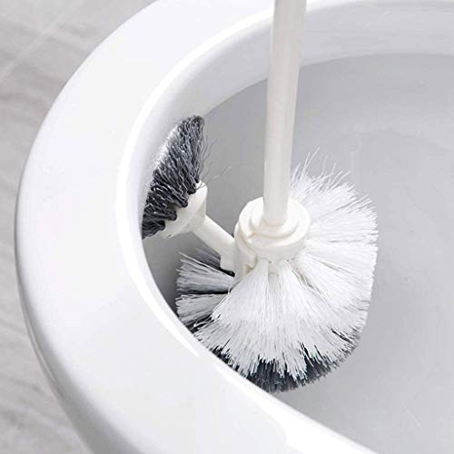 Toilettes brosse de nettoyage ensemble compact pour optimiser le rangement du WC