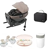 Combi コンビ 【出産準備チャイルドシートセット】 (車持ちの方におすすめ) THE S ZC ISOFIX チャイルドシート おでかけ用品5点