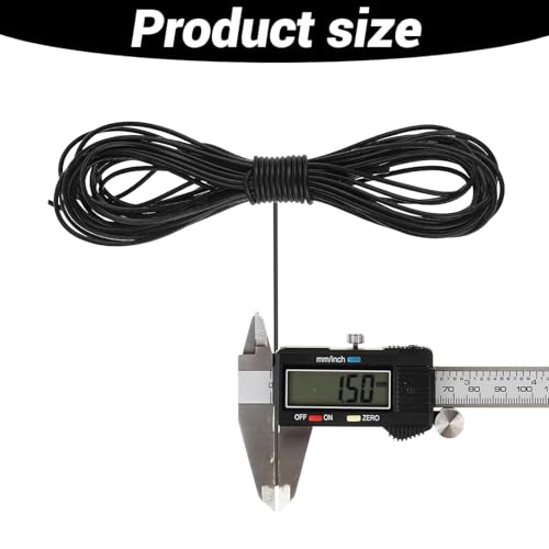 Lederschnur 15 Stück 1m x 1,5mm – Klassisches Lederband in Schwarz, Braun und Natur für DIY Schmuck, Armbänder, Halsketten und Basteln