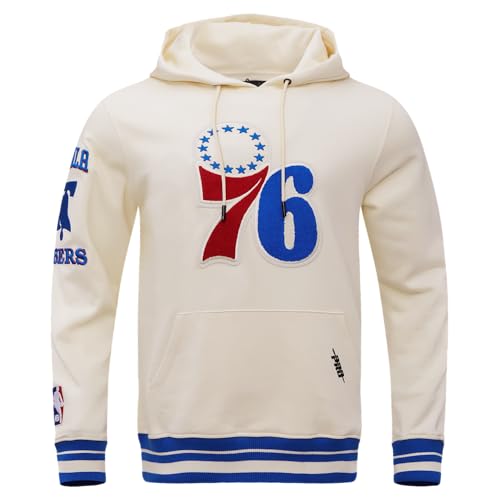 Image of Pro Standard Mens NBA Retro Classics Brushed Back French Terry Pull Over Hoodie