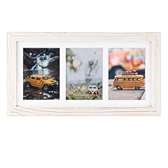 Distressed White With White Mat