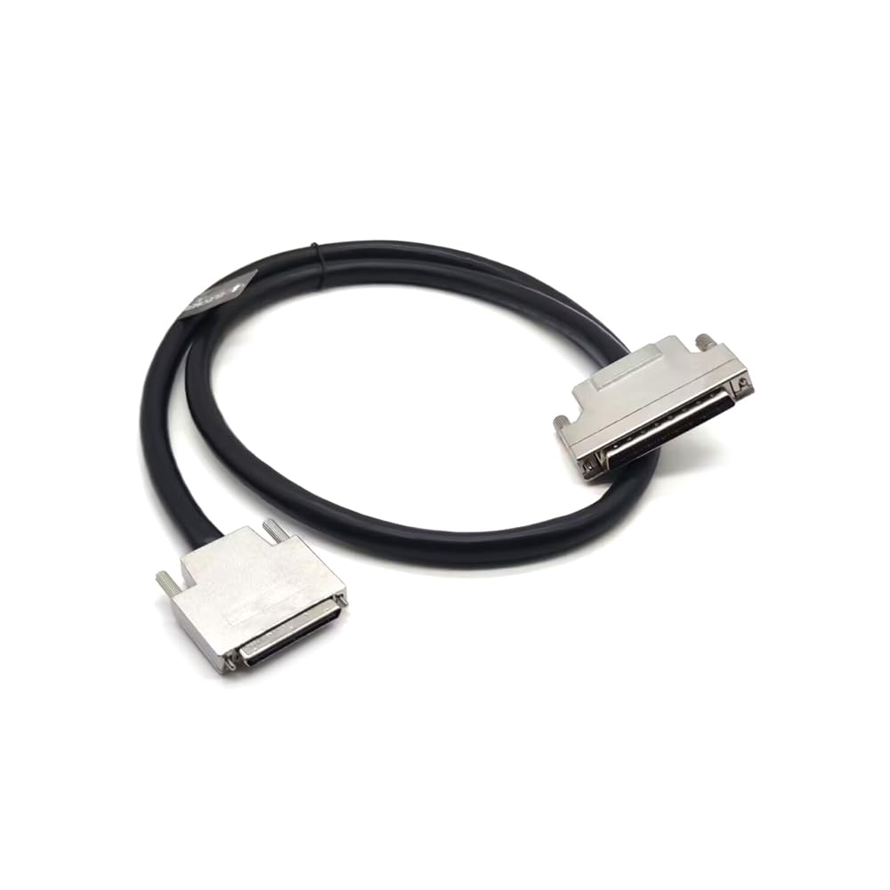 RIKYJIC SCSI V68 Male to SCSI 68 Male Cable Connectors(1.5 Meters)