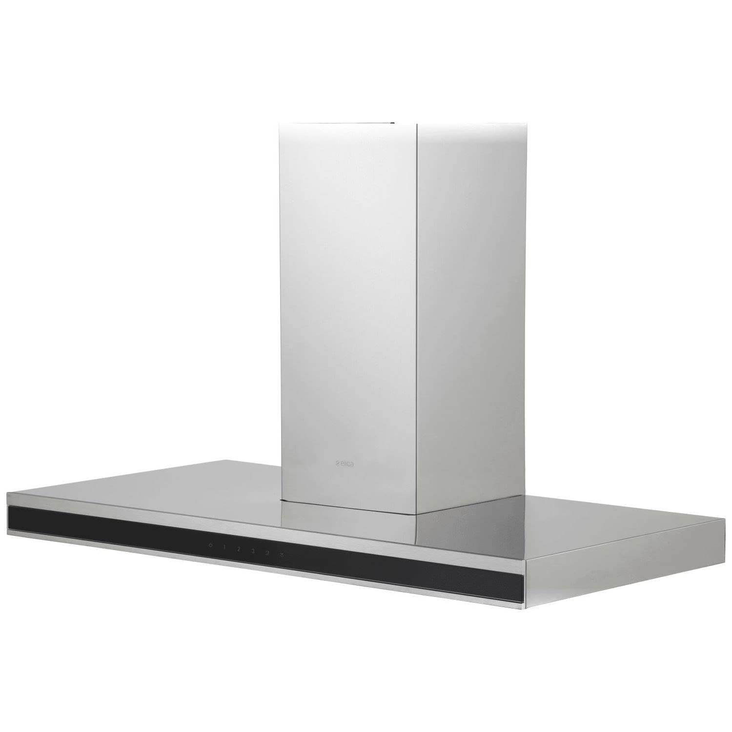 Elica 770 m3 - Cdes touch - Filtri metallo - LED - L 90 cm - Adele BLIX/​A/​90 - INOX+​Banda. Vetro Nero