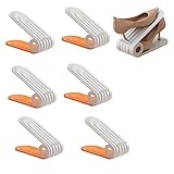 VUIOYRG Estante de Almacenamiento de Zapatos Ahorra Espacio,6PCS)